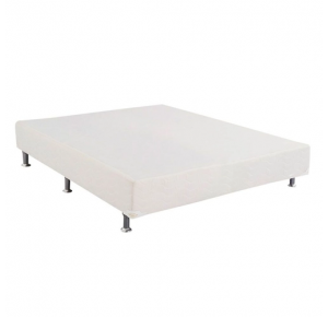 Cama Box 138x30 Americana Branco Ortobom (casal especial)