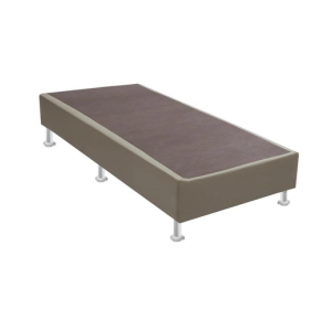 Cama Box Somier Bege 88x23 Ortobom