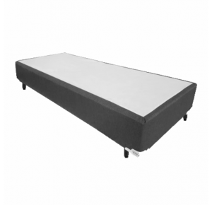 Cama Box 88x25 Linum Preto Orthoflex