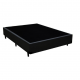 Cama Box 138x25 Linum Preto Orthoflex (casal especial)