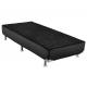 Cama Box Somier Preto 88x23 Ortobom