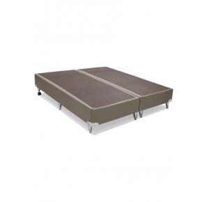 Cama Box Somier Bege 158x23 Ortobom (Queen)