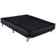 Cama Box Somier Preto 138x23 Ortobom