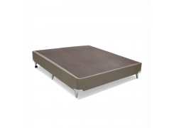 Cama Box Somier Bege 138x23 Ortobom (casal especial)